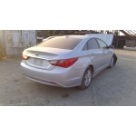 Used 2013 Hyundai Sonata Parts Car - Silver with gray interior, 4-cylinder, automatic transmission