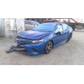 Used 2020 Toyota Camry SE Parts Car - Blue with black interior, 4 cylinder engine, automatic transmission