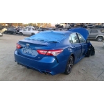 Used 2020 Toyota Camry SE Parts Car - Blue with black interior, 4 cylinder engine, automatic transmission