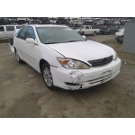 Used 2002 Toyota Camry Parts Car - White with tan interior, 4 cylinder engine, automatic transmission