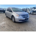 Used 2011 Honda Odyssey EX-L Parts Car - Silver with gray interior, 6 cyl, Automatic transmission