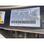 Used 2018 Honda Accord Parts Car - Gray with black interior, 4cyl engine, automatic transmission