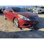 Used 2013 Hyundai Azera Parts Car - Red with black interior, 6-cylinder, automatic transmission