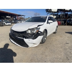Used 2015 Toyota Camry Parts Car - White with black interior, 4 cylinder engine, automatic transmission