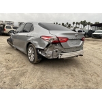 Used 2018 Toyota Camry Parts Car - Silver with gray interior, 4 cylinder engine, automatic transmission