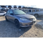 Used 2004 Honda Civic LX Parts Car - Gray with gray interior, 4 cylinder engine, Automatic transmission