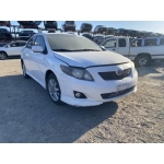 Used 2010 Toyota Corolla Parts Car - White with black interior, 4 cylinder engine, automatic transmission