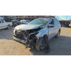 Used 2013 Toyota RAV4 Parts Car - Silver with black interior, 4-cylinder engine, automatic transmission