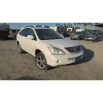 Used 2006 Lexus RX400h Parts Car - white with gray interior, 6-cylinder engine, automatic transmission