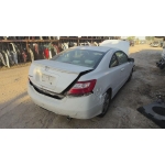 Used 2006 Honda Civic Parts Car - white with brown interior, 4-cylinder engine, Automatic transmission