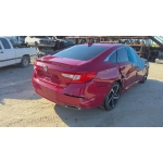 Used 2019 Honda Accord Parts Car - Red with black interior, 4cyl engine, automatic transmission