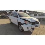 Used 2010 Toyota RAV4 Parts Car - white with brown interior, 4 cylinder engine, automatic transmission