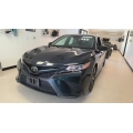 Used 2020 Toyota Camry SE Parts Car - Blue with gray interior, 4 cylinder engine, automatic transmission