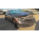 Used 2020 Honda Civic Parts Car - Gray with black interior, 4cyl engine, automatic transmission