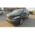 Used 2015 Toyota Sienna Parts Car - Black with gray interior, 6cyl engine, automatic transmission