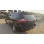 Used 2015 Toyota Sienna Parts Car - Black with gray interior, 6cyl engine, automatic transmission