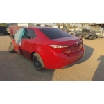 Used 2014 Toyota Corolla Parts Car - Red with Black/gray interior, 4-cylinder engine, Automatic transmission