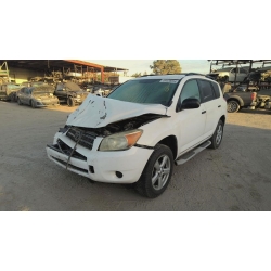 Used 2007 Toyota RAV4 Parts Car - white with gray interior, 4 cylinder engine, automatic transmission