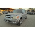 Used 2005 Toyota Sequoia Parts Car - Silver with gray interior, 4.7L 8 cylinder engine, automatic transmission