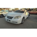 Used 2008 Lexus ES350 Parts Car - White with tan interior, 6-cylinder engine, Automatic transmission