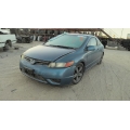 Used 2006 Honda Civic Parts Car - Blue with grey interior, 4 cylinder engine, Automatic transmission