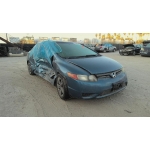 Used 2006 Honda Civic Parts Car - Blue with grey interior, 4 cylinder engine, Automatic transmission