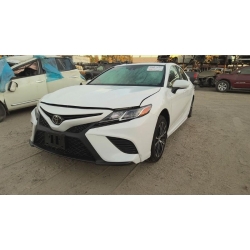 Used 2020 Toyota Camry Parts Car - White with black interior, 4-cylinder engine, automatic transmission