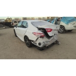 Used 2020 Toyota Camry Parts Car - White with black interior, 4-cylinder engine, automatic transmission