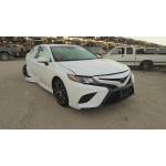 Used 2020 Toyota Camry Parts Car - White with black interior, 4-cylinder engine, automatic transmission