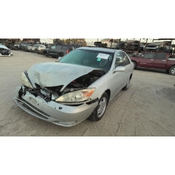 Used 2002 Toyota Camry Parts Car - Silver with gray interior, 6-cylinder engine, automatic transmission