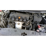 Used 2008 Honda Civic Parts Car - Black with gray interior, 4 cylinder engine, automatic transmission