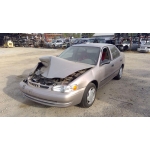 Used 2000 Toyota Corolla Parts Car - Gold with tan interior, 4 cylinder engine, Automatic transmission