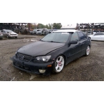 Used 2001 Lexus IS300 Parts Car - Black with black interior, 6 cylinder engine, automatic transmission