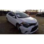 Used 2015 Toyota Corolla Parts Car - White with black interior, 4 cylinder engine, automatic transmission