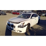 Used 2011 Nissan Maxima Parts Car - White with black interior, 6 cyl engine, automatic transmission