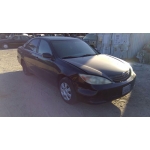 Used 2002 Toyota Camry Parts Car - Black with gray interior, 4 cylinder engine, automatic transmission