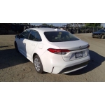 Used 2020 Toyota Corolla Parts Car - White with black interior, 4 cylinder engine, automatic transmission