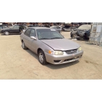 Used 2002 Toyota Corolla Parts Car - Gold with brown interior, 4 cylinder engine, Automatic transmission