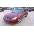 Used 2005 Nissan Altima Parts Car - Burgundy with brown interior, 6cyl engine, Automatic transmission