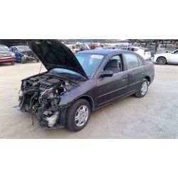 Used 2001 Honda Civic LX Parts Car - Black with gray interior, 4 cylinder engine, automatic transmission