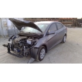Used 2016 Hyundai Accent Parts Car - Silver with gray interior, 4 cylinder, automatic transmission