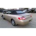Used 2002 Toyota Solara Parts Car - Gold with tan interior, 6 cylinder engine, automatic transmission