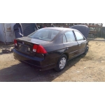 Used 2005 Honda Civic DX Parts Car - Black with gray interior, 4 cylinder engine, Automatic transmission