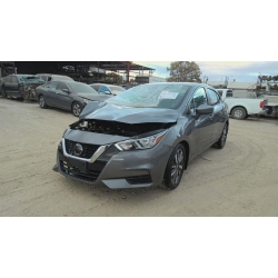 Used 2021 Nissan Versa Parts Car - Gray with black interior, 4cyl engine, automatic transmission