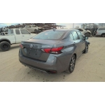 Used 2021 Nissan Versa Parts Car - Gray with black interior, 4cyl engine, automatic transmission