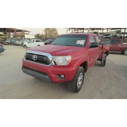 Used 2012 Toyota Tacoma Parts Car - Red with gray interior, 6cyl engine, automatic transmission