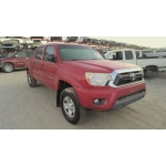 Used 2012 Toyota Tacoma Parts Car - Red with gray interior, 6cyl engine, automatic transmission