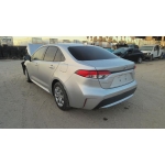 Used 2020 Toyota Corolla Parts Car - Silver with gray interior, 4-cylinder engine, automatic transmission