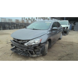 Used 2018 Nissan Sentra Parts Car - Gray with black interior, 4 cyl engine, Automatic transmission