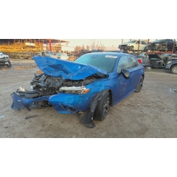 Used 2022 Honda Civic Parts Car - Blue with black interior, 4cyl engine, automatic transmission